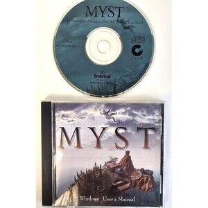 MYST PC Game Puzzle Adventure CD-ROM 1994